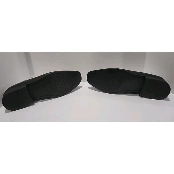 Kenneth Cole Leather Dress Shoe Mens 11M Black Leisure Hour Oxfords Work Formal - Picture 8 of 10